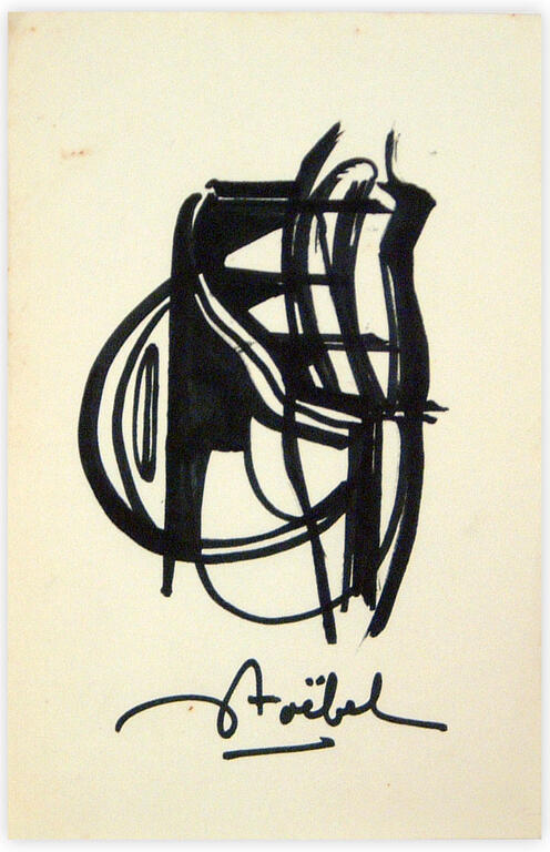 Catalogue raisonné, Edgar Stoëbel, abstract — 