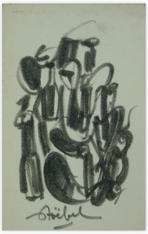 Catalogue raisonné, Edgar Stoëbel, abstract — 