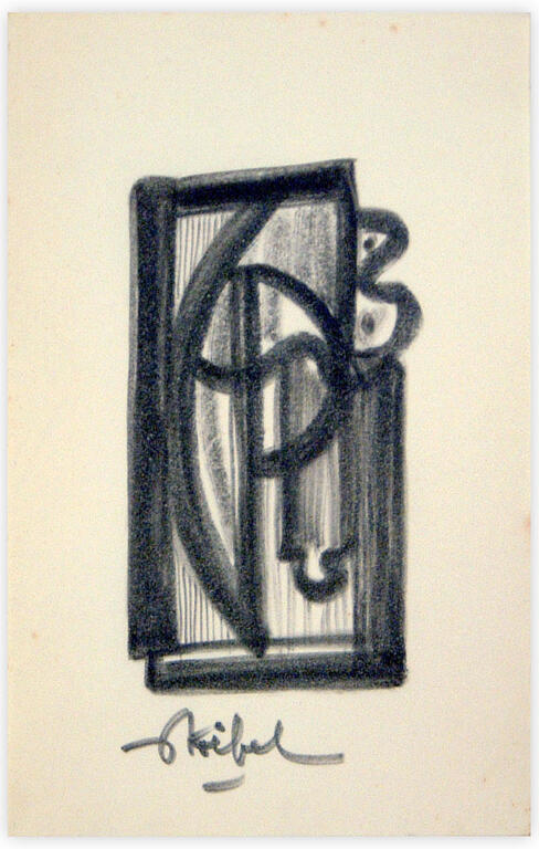 Catalogue raisonné, Edgar Stoëbel, abstract — 