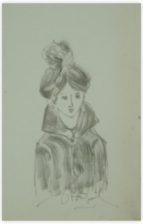 Catalogue raisonné, Edgar Stoëbel, portrait — 