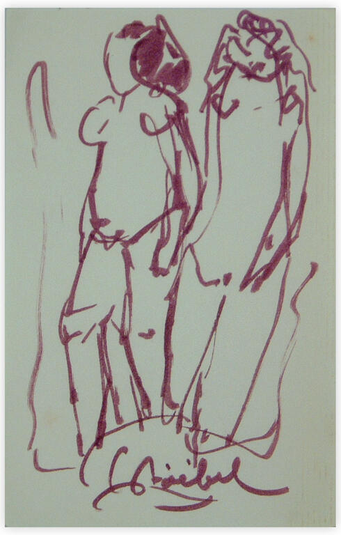 Catalogue raisonné, Edgar Stoëbel, personnages — 