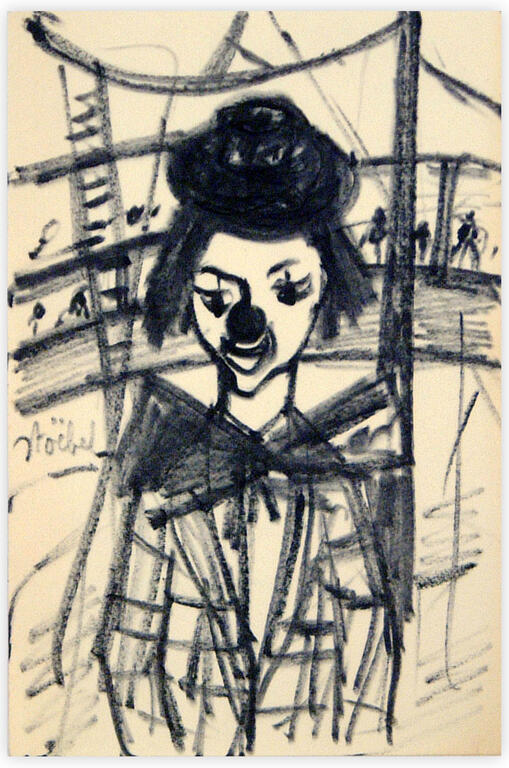 Catalogue raisonné, Edgar Stoëbel, clown — 