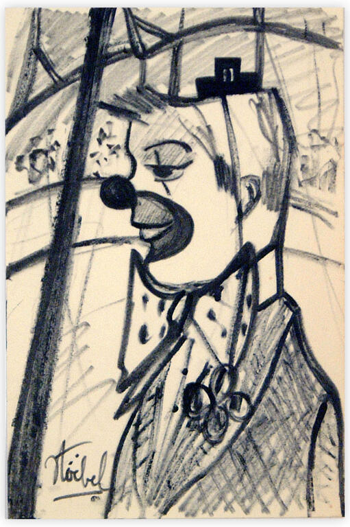 Catalogue raisonné, Edgar Stoëbel, clown — 