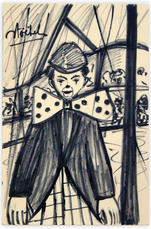 Catalogue raisonné, Edgar Stoëbel, clown — 