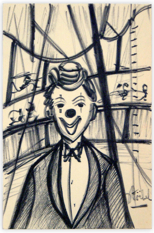 Catalogue raisonné, Edgar Stoëbel, clown — 