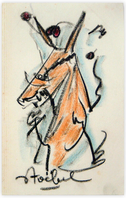 Catalogue raisonné, Edgar Stoëbel, cheval — 