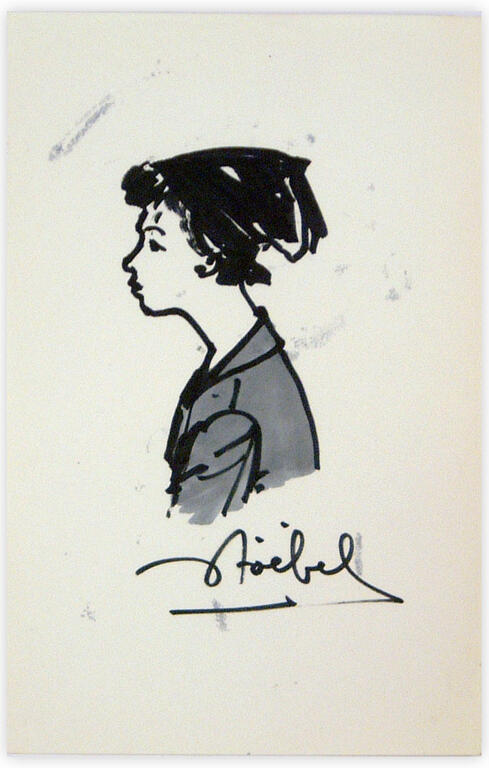 Catalogue raisonné, Edgar Stoëbel, femme — 