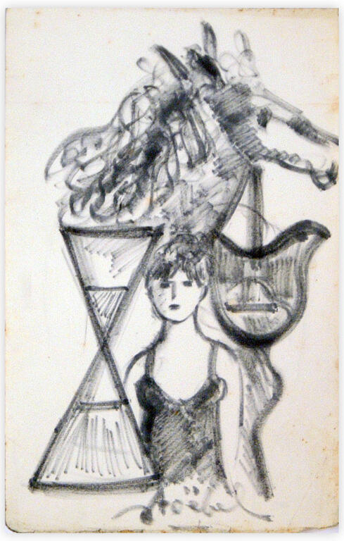 Catalogue raisonné, Edgar Stoëbel, cheval et femme — 