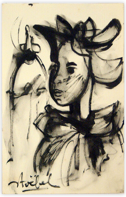 Catalogue raisonné, Edgar Stoëbel, portrait — 