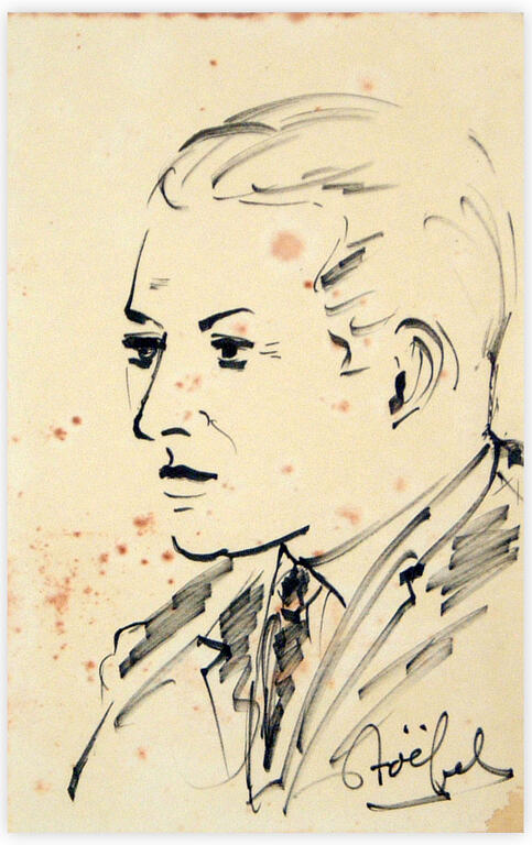 Catalogue raisonné, Edgar Stoëbel, portrait d'homme — 