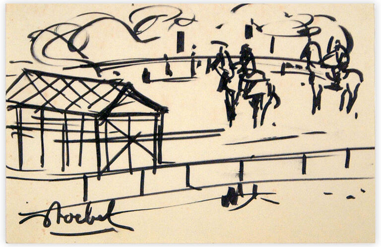 Catalogue raisonné, Edgar Stoëbel, l'hippodrôme — 