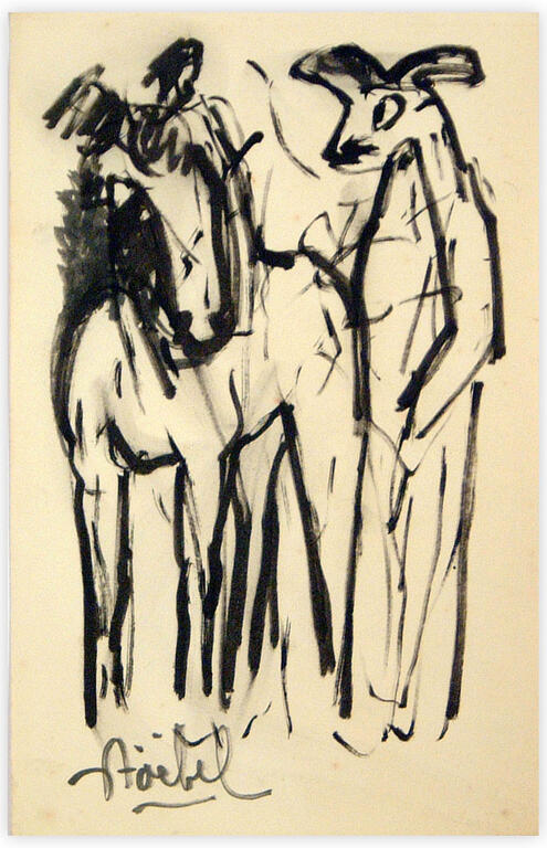 Catalogue raisonné, Edgar Stoëbel, cheval — 