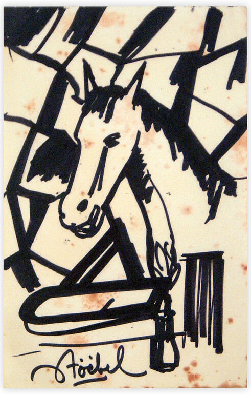 Catalogue raisonné, Edgar Stoëbel, cheval — 