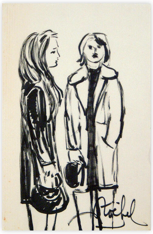 Catalogue raisonné, Edgar Stoëbel, 2 femmes — 