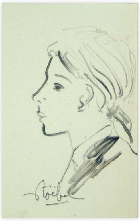 Catalogue raisonné, Edgar Stoëbel, portrait — 