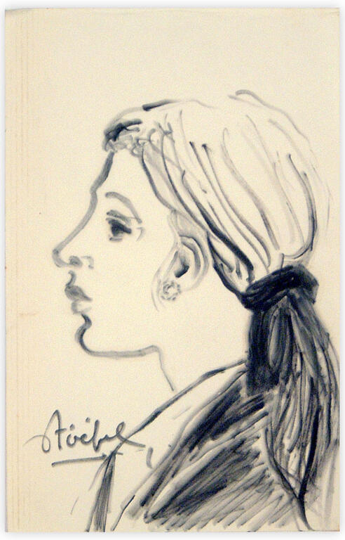 Catalogue raisonné, Edgar Stoëbel, portrait — 