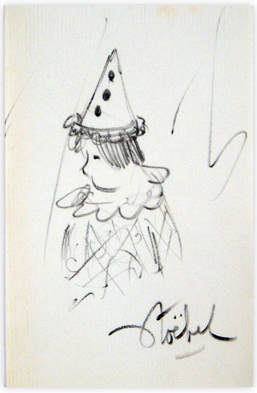 Catalogue raisonné, Edgar Stoëbel, clown — 