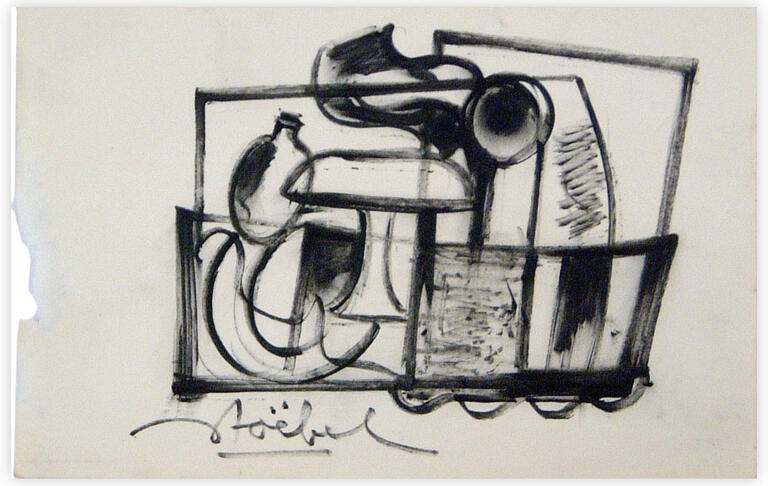 Catalogue raisonné, Edgar Stoëbel, abstract — 