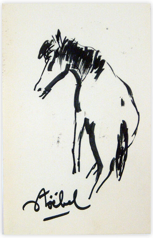 Catalogue raisonné, Edgar Stoëbel, cheval — 