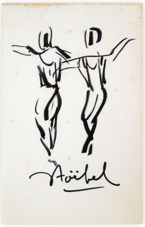 Catalogue raisonné, Edgar Stoëbel, danseurs — 