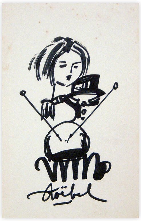 Catalogue raisonné, Edgar Stoëbel, compo femme — 