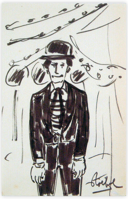 Catalogue raisonné, Edgar Stoëbel, clown — 