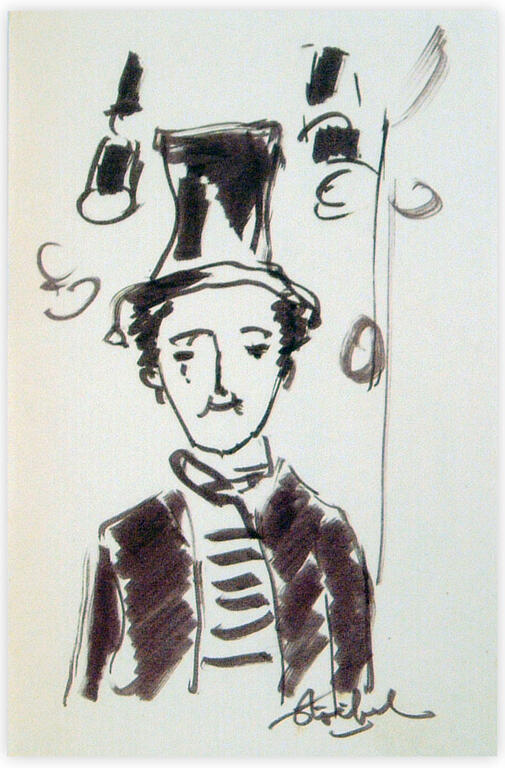 Catalogue raisonné, Edgar Stoëbel, clown — 