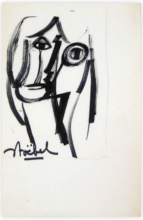 Catalogue raisonné, Edgar Stoëbel, portrait — 