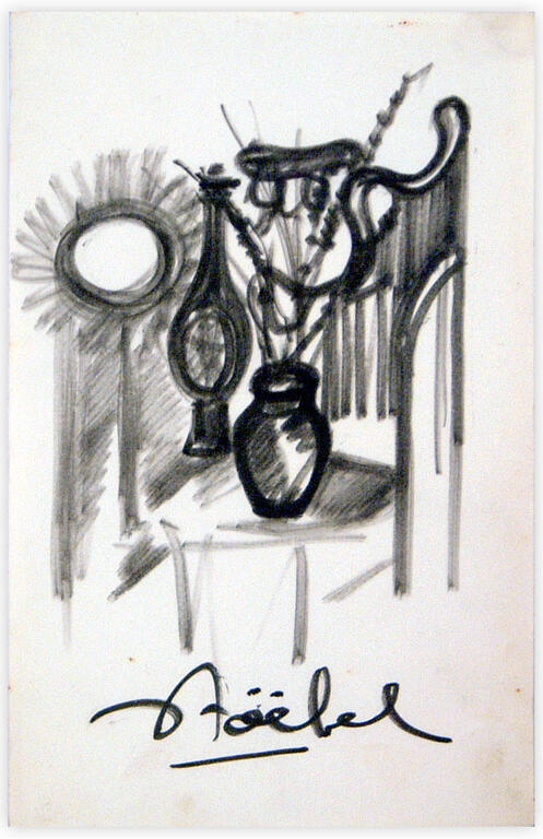 Catalogue raisonné, Edgar Stoëbel, nature morte - vase — 