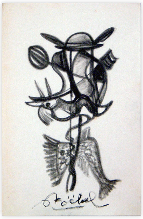 Catalogue raisonné, Edgar Stoëbel, abstract — 