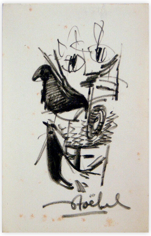 Catalogue raisonné, Edgar Stoëbel, compo oiseaux — 