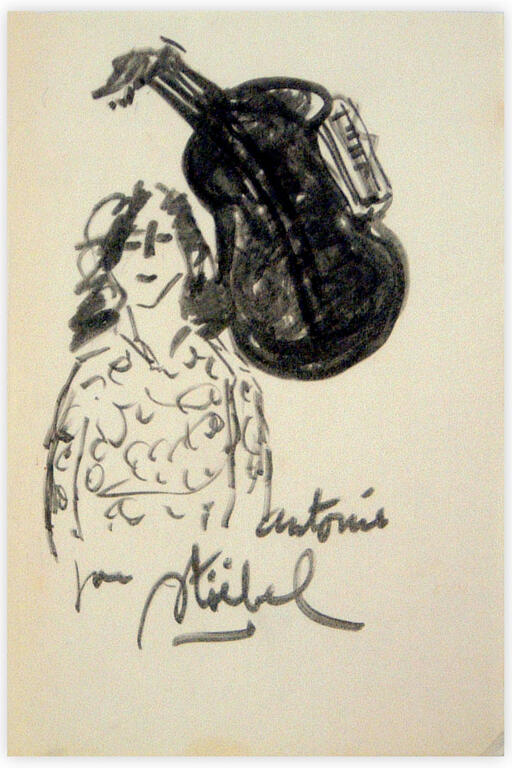 Catalogue raisonné, Edgar Stoëbel, Antoni par Stoëbel - portrait — 