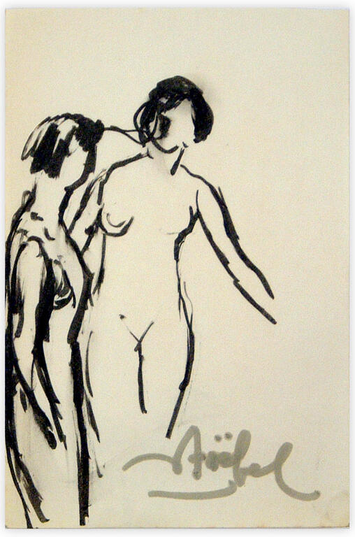 Catalogue raisonné, Edgar Stoëbel, nu femmes — 