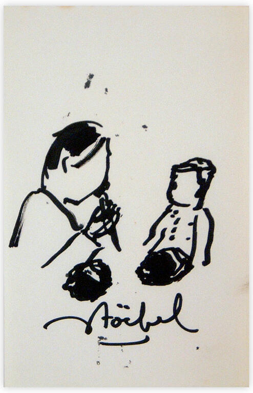 Catalogue raisonné, Edgar Stoëbel, personnages — 