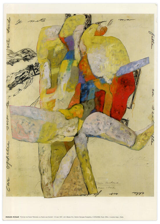 Catalogue raisonné, Henri Foucault, Double jeu, Antonin Artaud - 2023