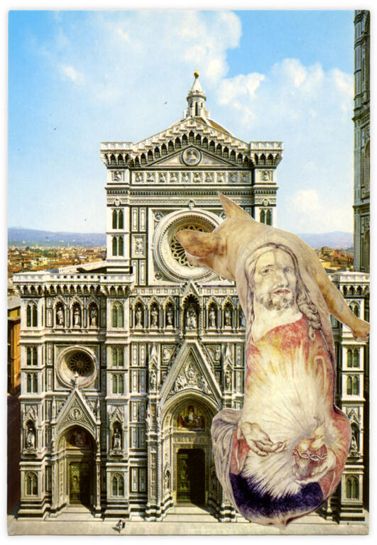 Catalogue raisonné, Henri Foucault, Double jeu, Facciata del duomo - 2023