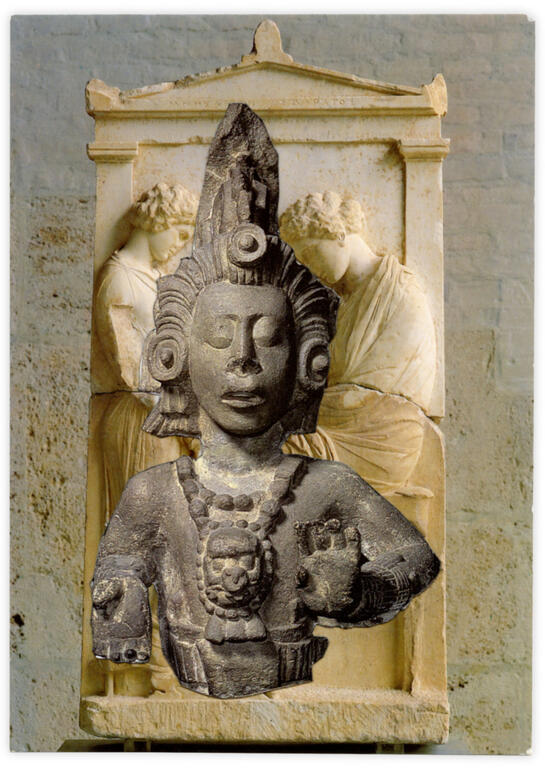 Catalogue raisonné, Henri Foucault, Double jeu, Granrelief der Mnesarete - 2023