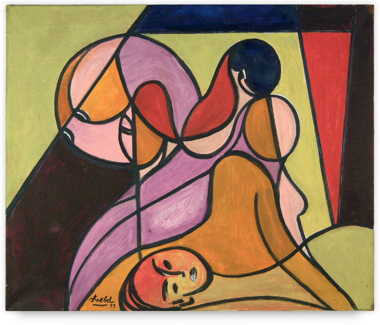 Catalogue raisonné, Edgar Stoëbel, Compo femme — 1993