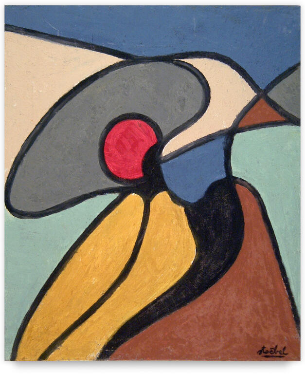 Catalogue raisonné, Edgar Stoëbel, la femme et l'oiseau