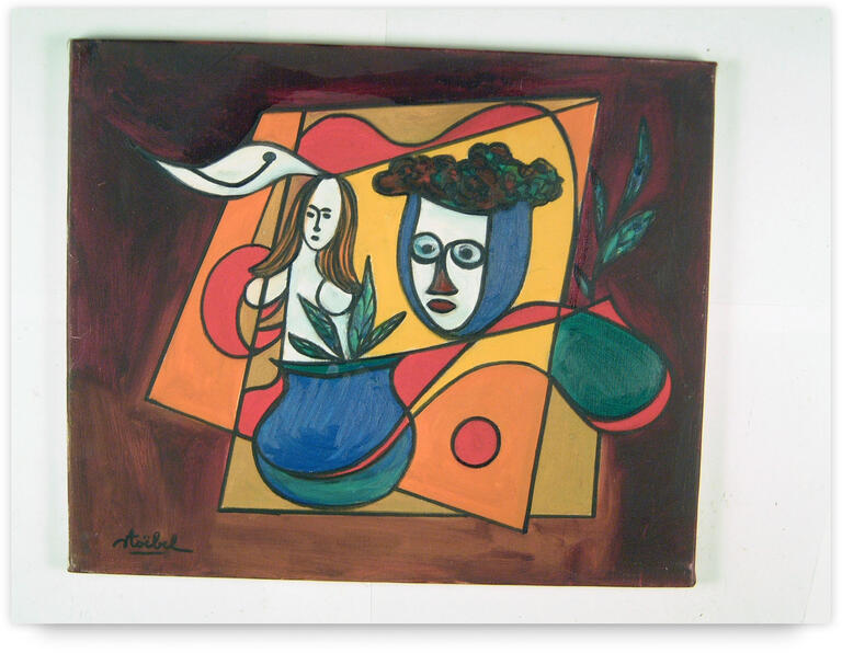 Catalogue raisonné, Edgar Stoëbel, la femme au vase