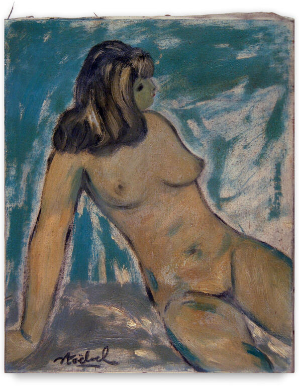 Catalogue raisonné, Edgar Stoëbel, nu, femme