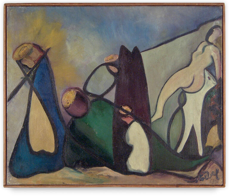 Catalogue raisonné, Edgar Stoëbel, "vision de Marie-Madeleine" 5/51
