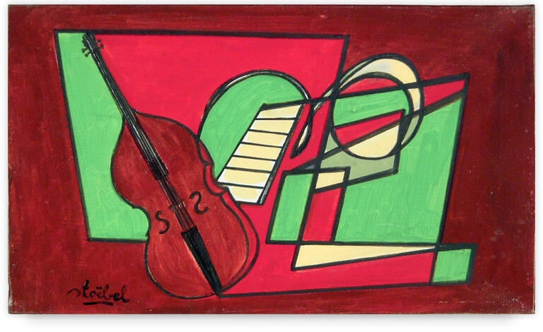 Catalogue raisonné, Edgar Stoëbel, compo au violoncelle