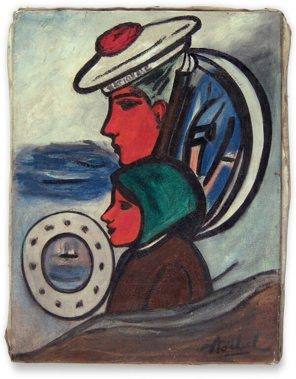 Catalogue raisonné, Edgar Stoëbel, la marine nationale / femme de marin