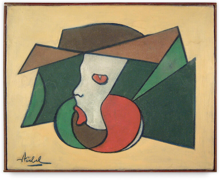 Catalogue raisonné, Edgar Stoëbel, compo avec tête blanche