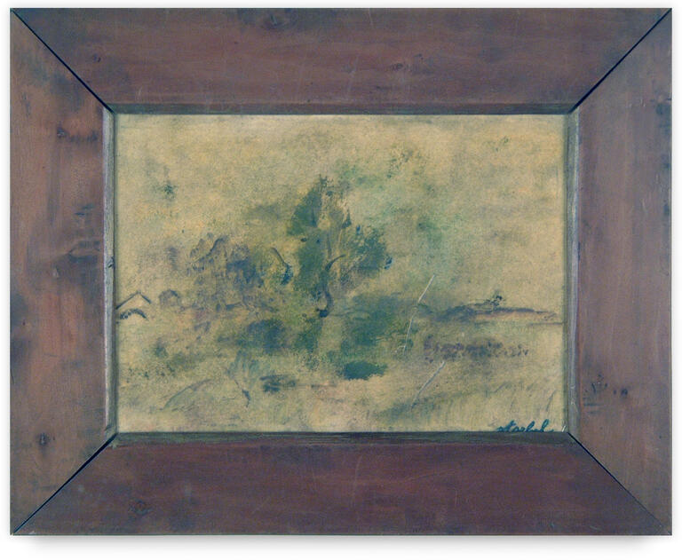 Catalogue raisonné, Edgar Stoëbel, paysage (façon estampe)