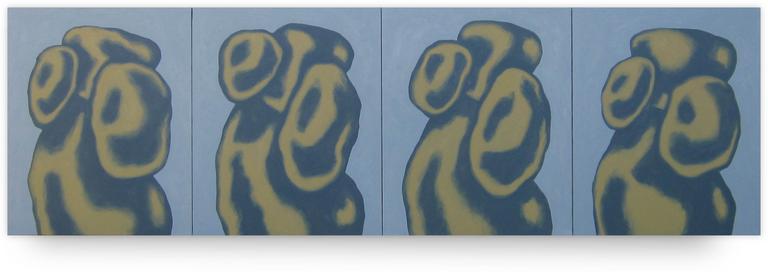 Catalogue raisonné, Jean-Paul Thaéron, Peinture polyptyque - 2003