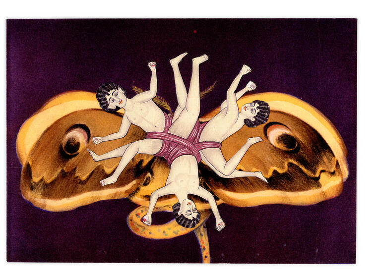 Catalogue raisonné, Henri Foucault, Double jeu, Carte de vœux - 2025