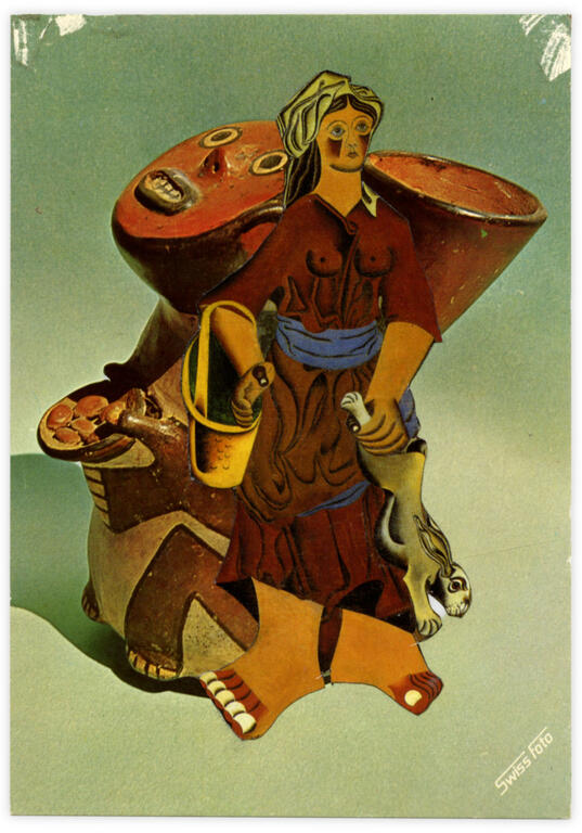 Catalogue raisonné, Henri Foucault, Double jeu, Huaco cultura Nazca - 2025