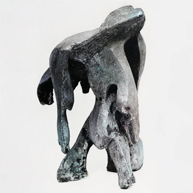 Oeuvre de Isabelle Waldberg, La CHUTE (bronze) - 1962